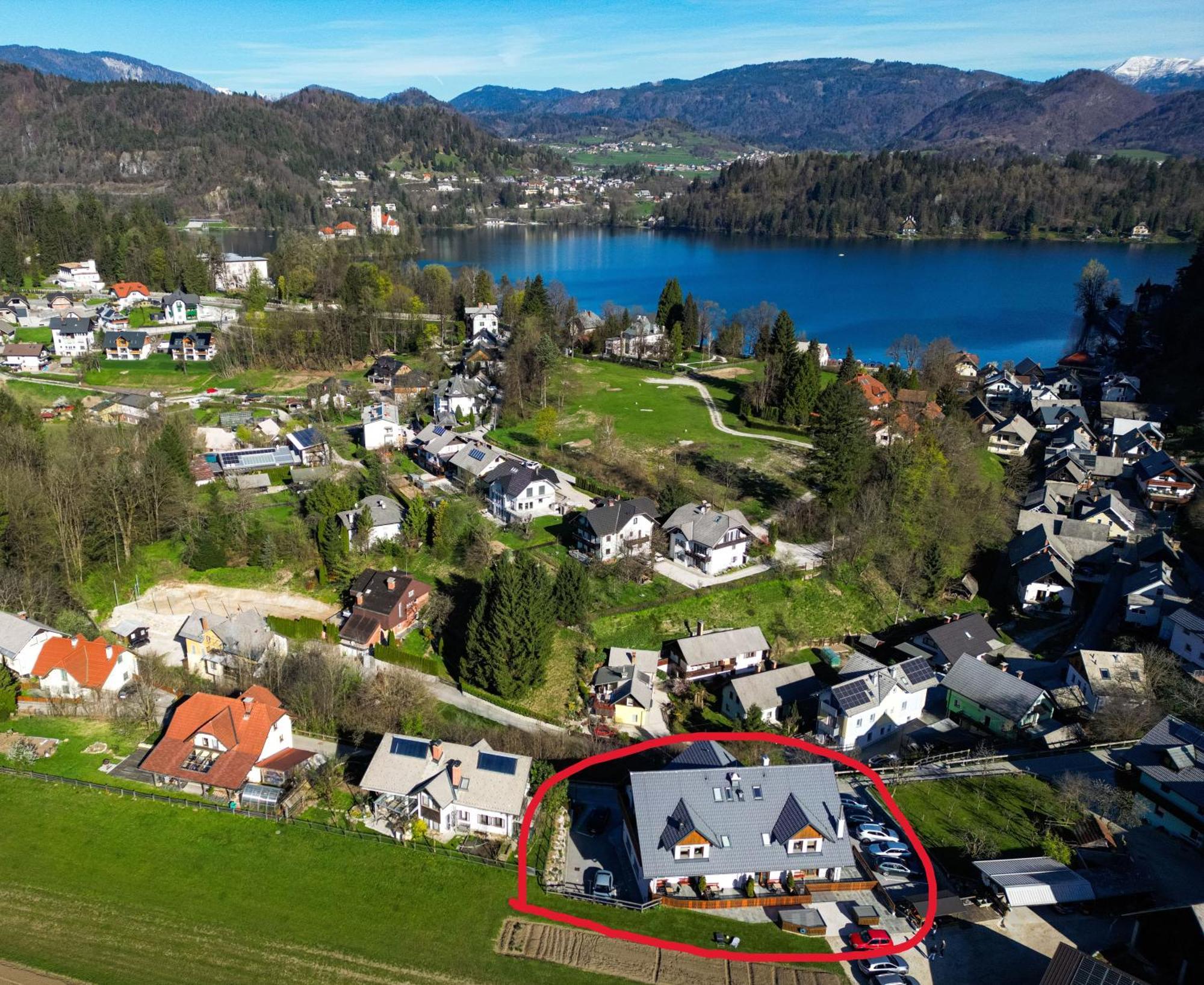 Pr Anzl Hotell Bled Eksteriør bilde